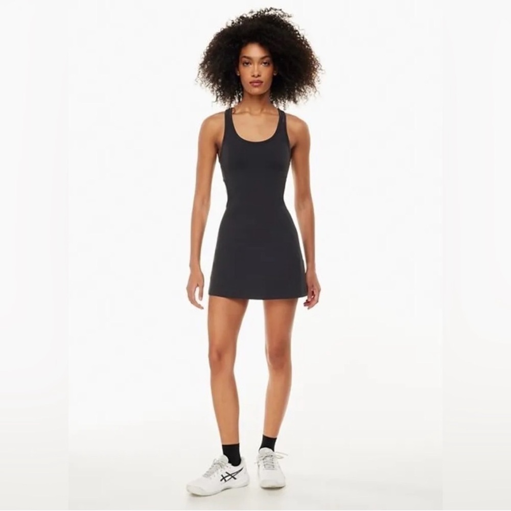 Aritzia Black Backless Dress